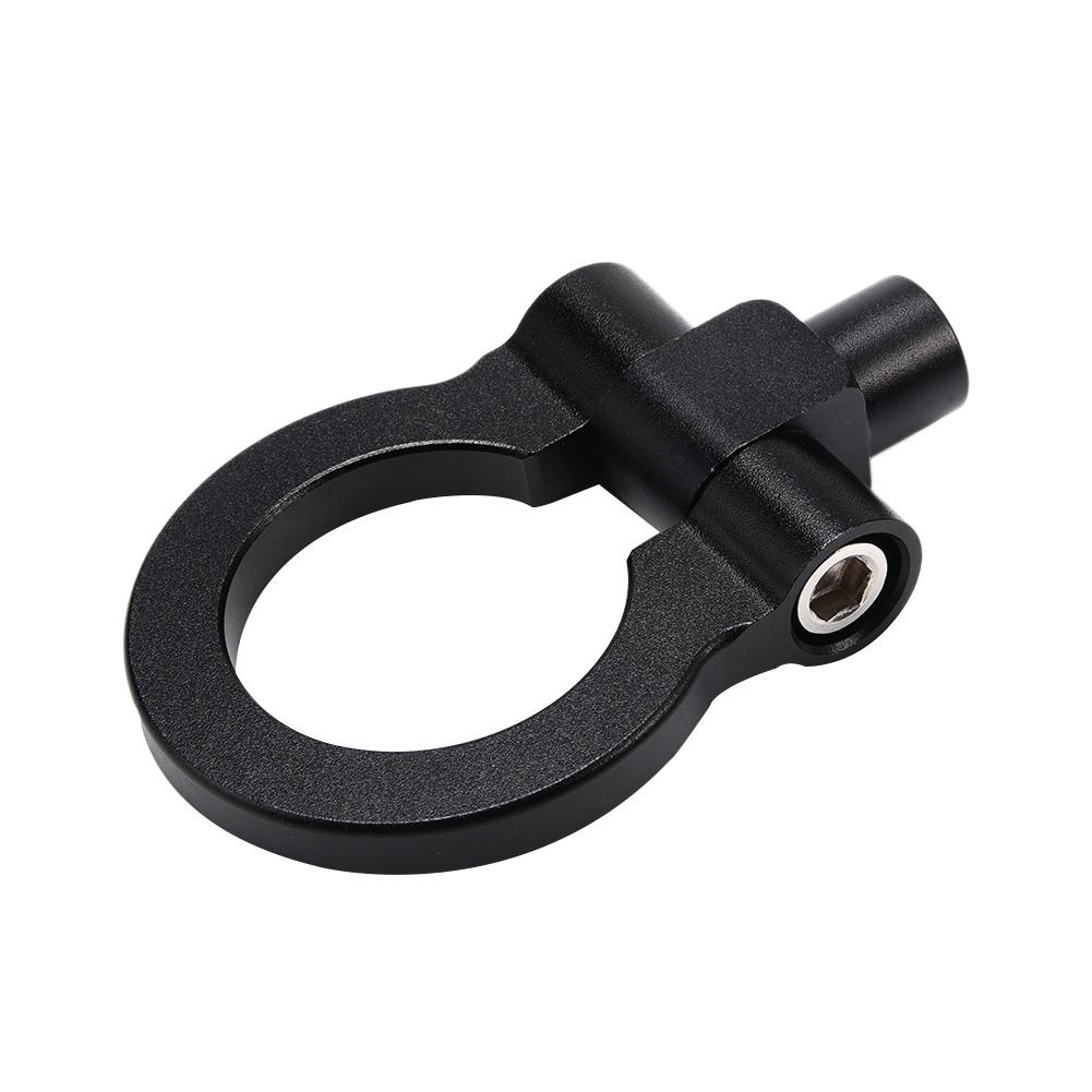 1PC Black Racing Tow Towing Hanger Hook Auto Trailer Ring For BMW European Car a